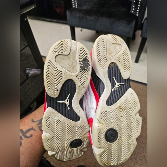 Air Jordan 14 Retro candy cane size 6y - Picture 5 of 7